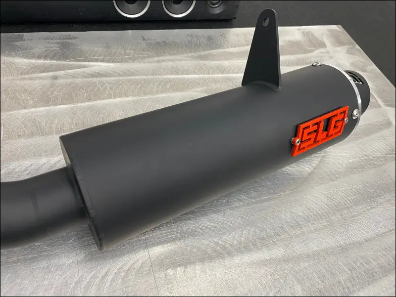 2012-2024 Gen 2 CanAm Outlander 650-800-850-1000cc Bomber Performance Series Slip On - Raw Stainless/Small Logo