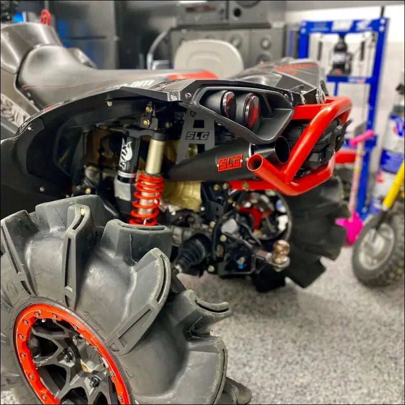 2016-2026 Gen 2 CanAm Renegade XMR 570-650-850-1000cc Sniper Quiet Series Slip On - Fully coated / None