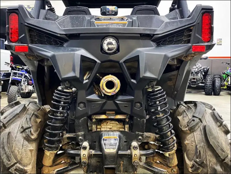 2020 2021 CanAm Maverick Sport/Trail 800-1000cc Bomber Performance Series Slip On - Raw stainless / Blank / None