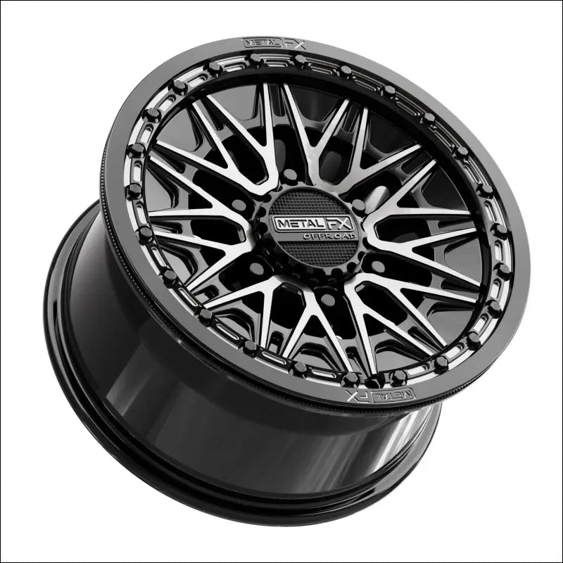 Alpha 6R Beadlock | Gloss Black DDT Face - 15x8 | +25mm/5 + 3 | 6x5.5 | 78781 (Maverick R)