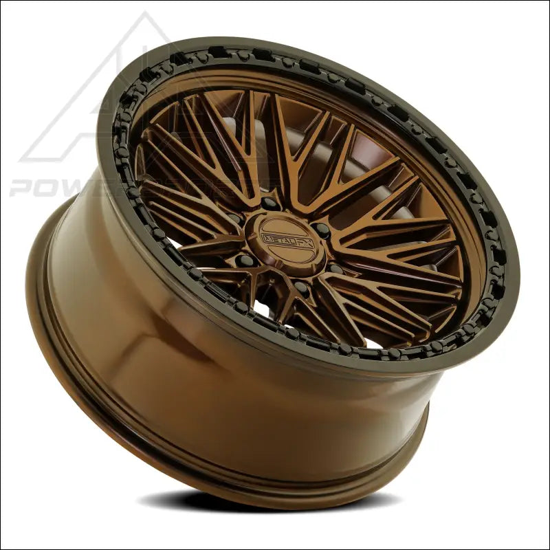 Alpha Truck | Smoked Bronze Center Gloss Black Lip - 20x9 | +0mm/5.03’’ BS | 6x139.7 (6x5.5) | M003209084P00026