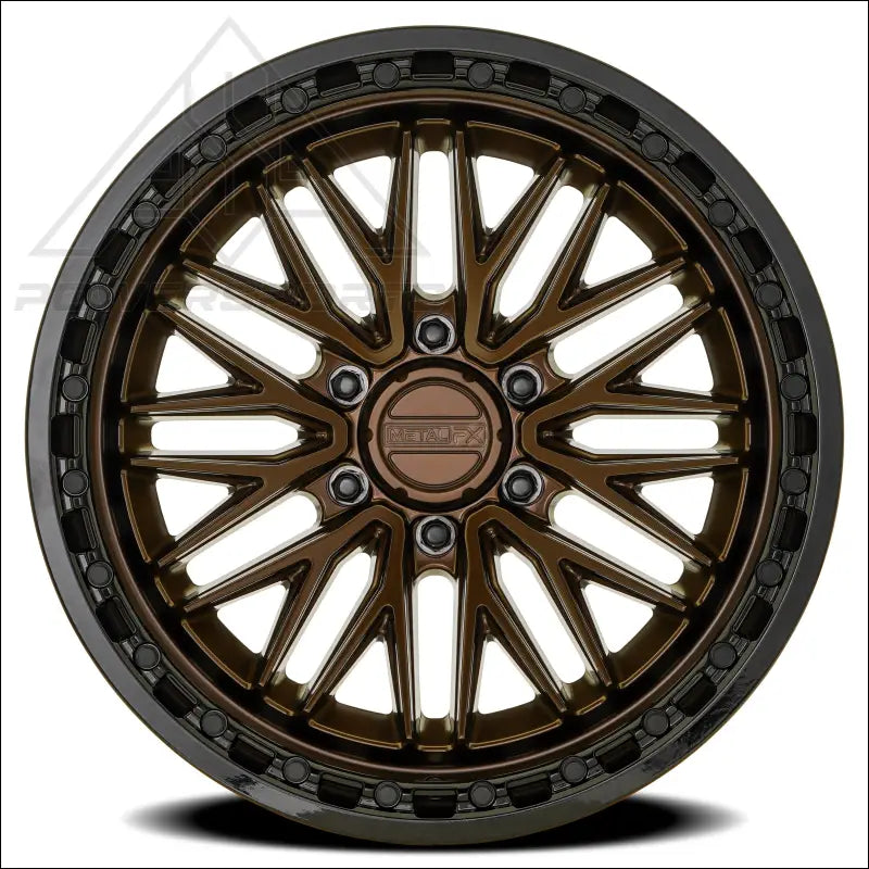 Alpha Truck | Smoked Bronze Center Gloss Black Lip - 20x9 | +0mm/5.03’’ BS | 6x139.7 (6x5.5) | M003209084P00026