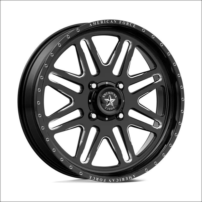 American Force K07 ENERGY UTV - 4x156 / 20 / Black And Milled - Wheels