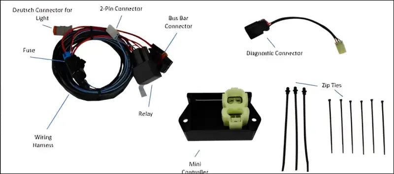 Automatic Reverse Light Controller Polaris Xpedition 2024+ - Base Kit - Back up