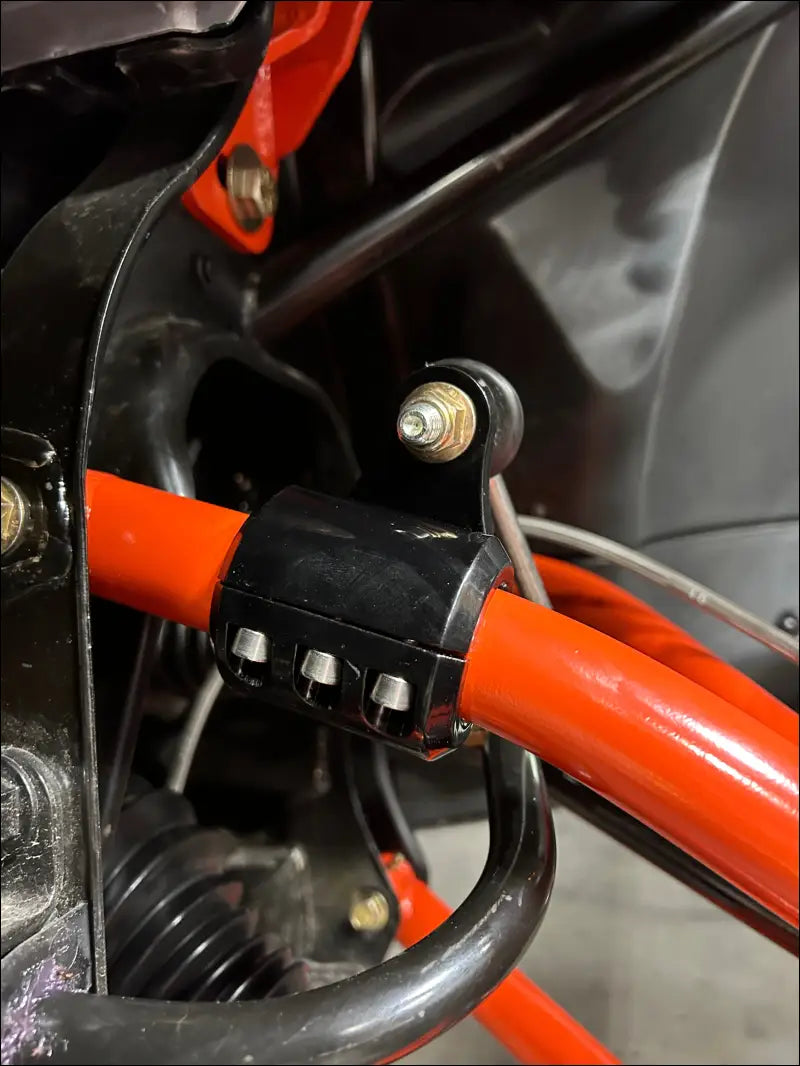 Can-Am Defender Bolt On Front Sway Bar Mount (65 models) - Black - A-Arms