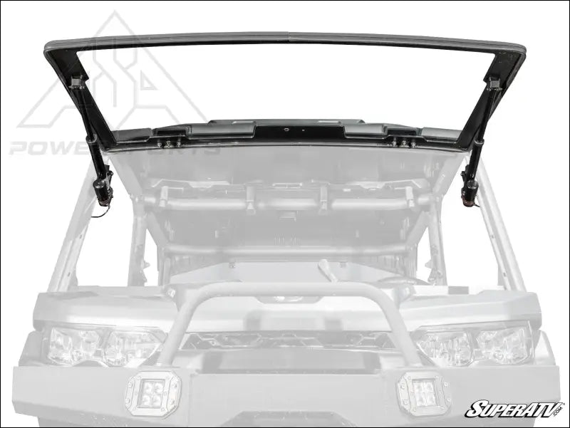 Can-Am Defender HD8 MaxDrive Power Flip Glass Windshield - Front Windshields