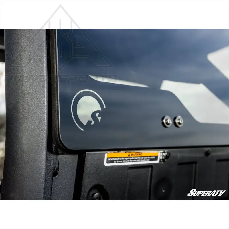 Can Am Defender Rear Glass Windshield