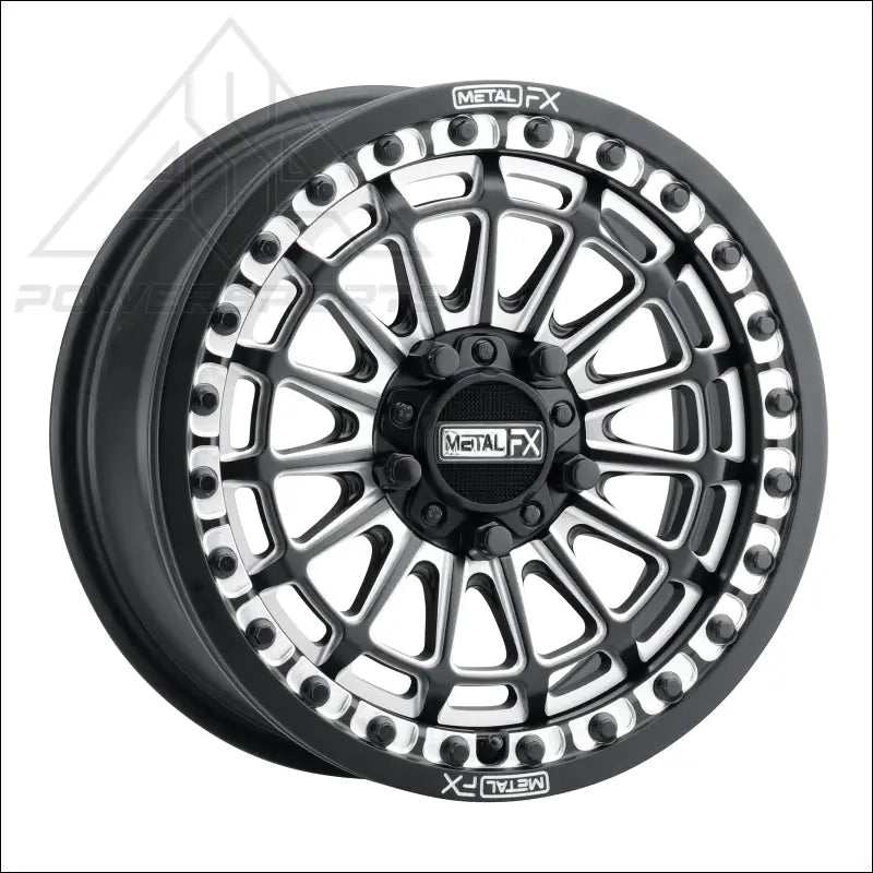 Delta R Beadlock | Satin Black Contrast Cut - Wheels