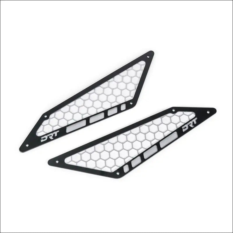 DRT Polaris RZR Pro R/Turbo R Aluminum Complete Intake Vent Set - Covers Outside Only