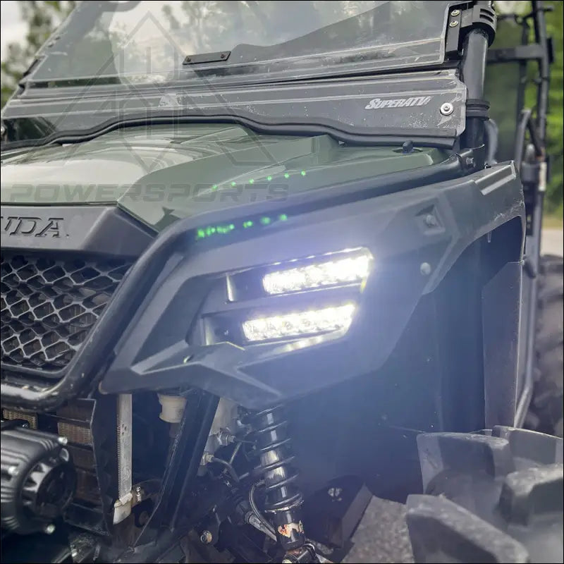 Dual Wide 8’’ LED Headlights for Honda Pioneer 500 - Head Lights