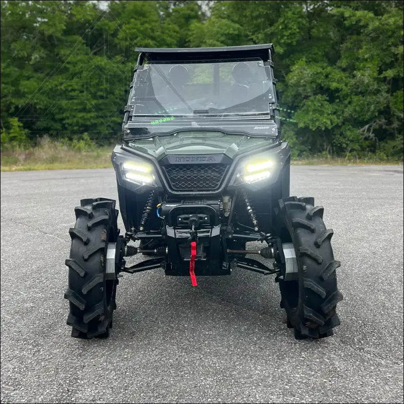Dual Wide 8’’ LED Headlights for Honda Pioneer 520 - Head Lights