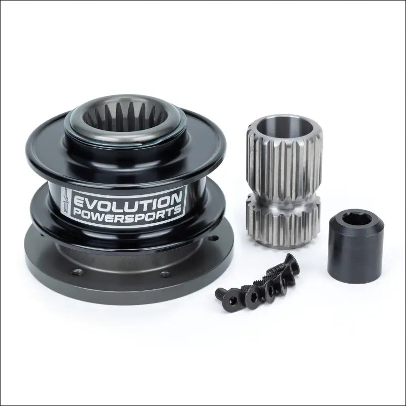 EVP.MOde Steering Wheel & Quick-Release Hub Adapter for Can-Am Defender - Quick Release and Splined Coupler