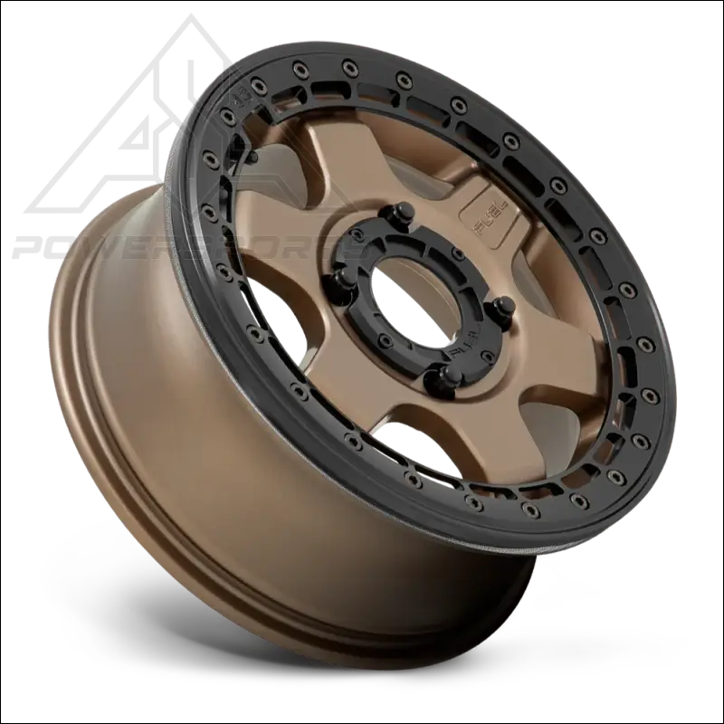 Fuel Block Beadlock Matte Bronze - Wheels