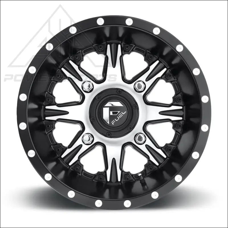 Fuel D541 Nutz UTV Wheel Matte Black Machined - Wheels