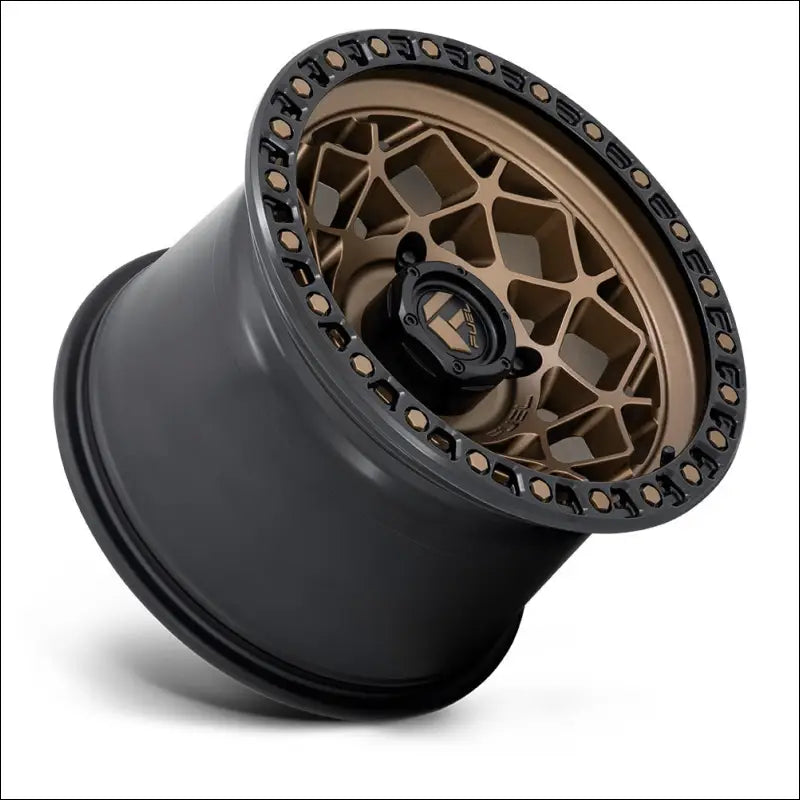 Fuel D785 Unit UTV Non-Beadlock Bronze w/ Matte Black Ring - 15x7 / 4x156 / + 10mm - Wheels