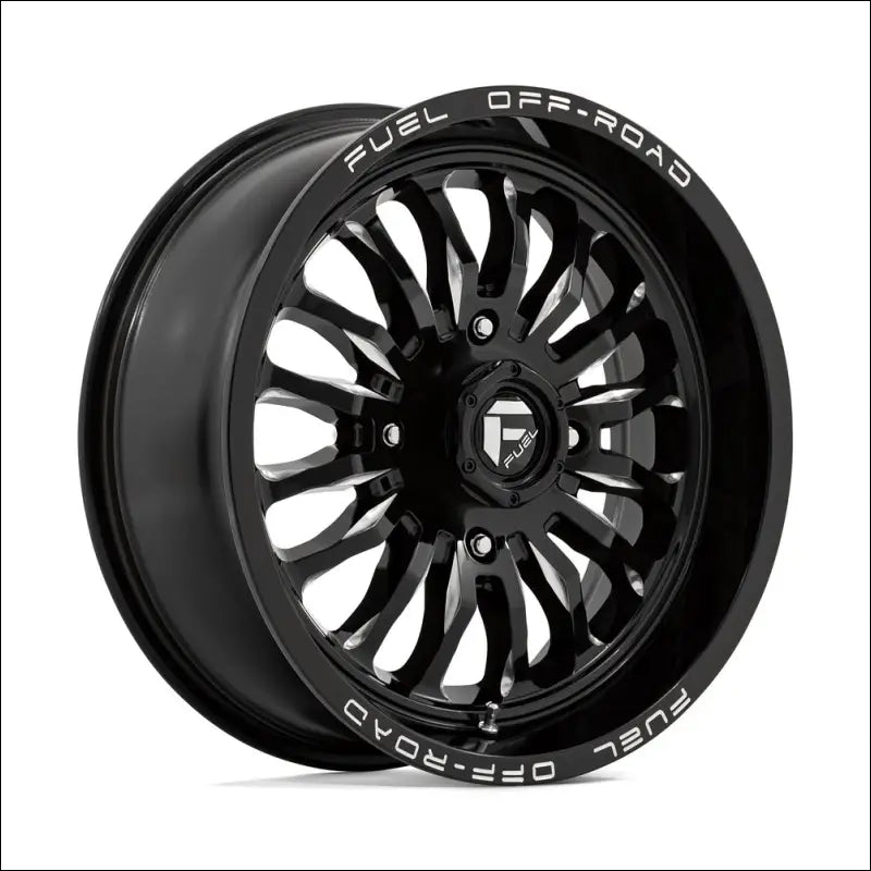 Fuel D821 ARC UTV Wheel Gloss Black Milled - 18x7 / 4x137 / + 13mm - Wheels