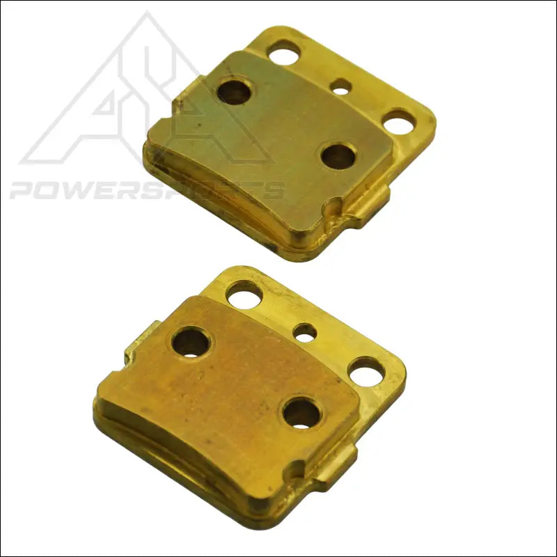 Honda Rancher/Foreman TRX420/TRX500/TRX520 2009-2026 Brass Brake Pad Set - Vehicle Parts & Accessories