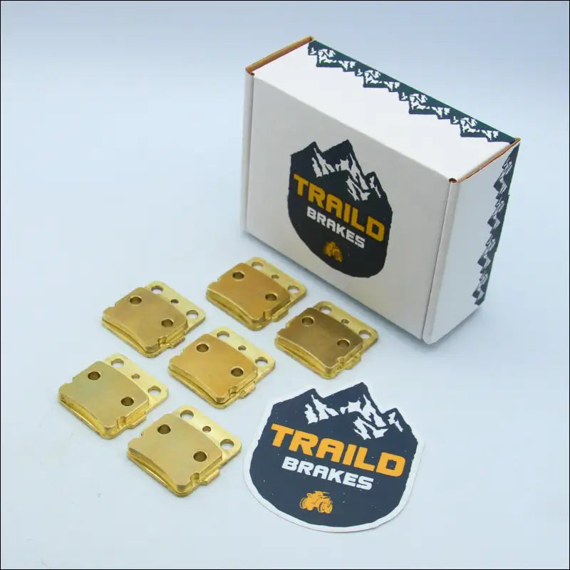 Honda Sportrax TRX 400EX/400X/300EX/300X 1993-2014 Brass Brake Pad Set - Complete Vehicle - Parts & Accessories