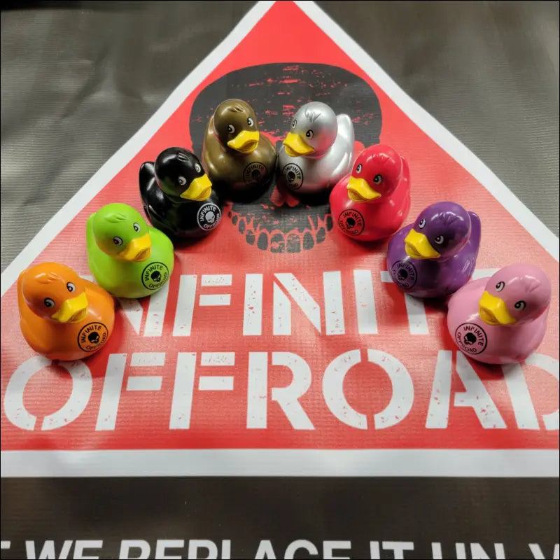 Infinite Offroad | DUCK & MATCHING COLOR STICKER - GOLD - LIGHTS