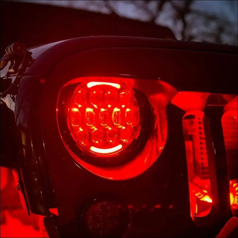 Infinite Offroad | HEADLIGHT: 7’’ - HYDRA - JL/JT w/ 9’’ TO ADAPTER / WHITE ONLY: WITH TAP - LIGHTS