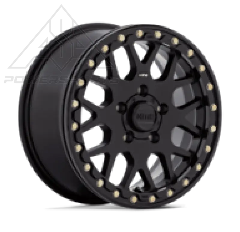 KMC KS235 Grenade Beadlock Satin Black - Wheels