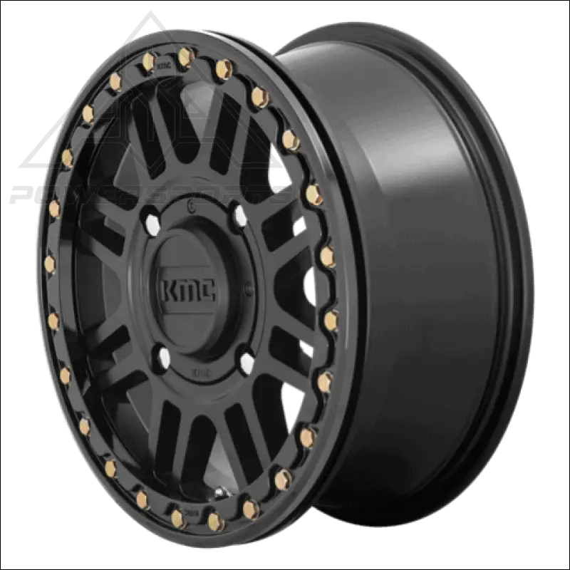 KMC KS250 Cage Beadlock Satin Black - Wheels
