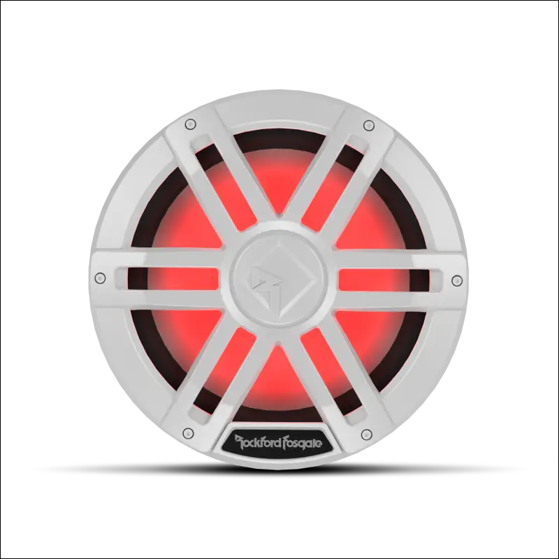 M1 12’’ DVC 2ohm Color Optix™ Marine Subwoofer - White - Audio