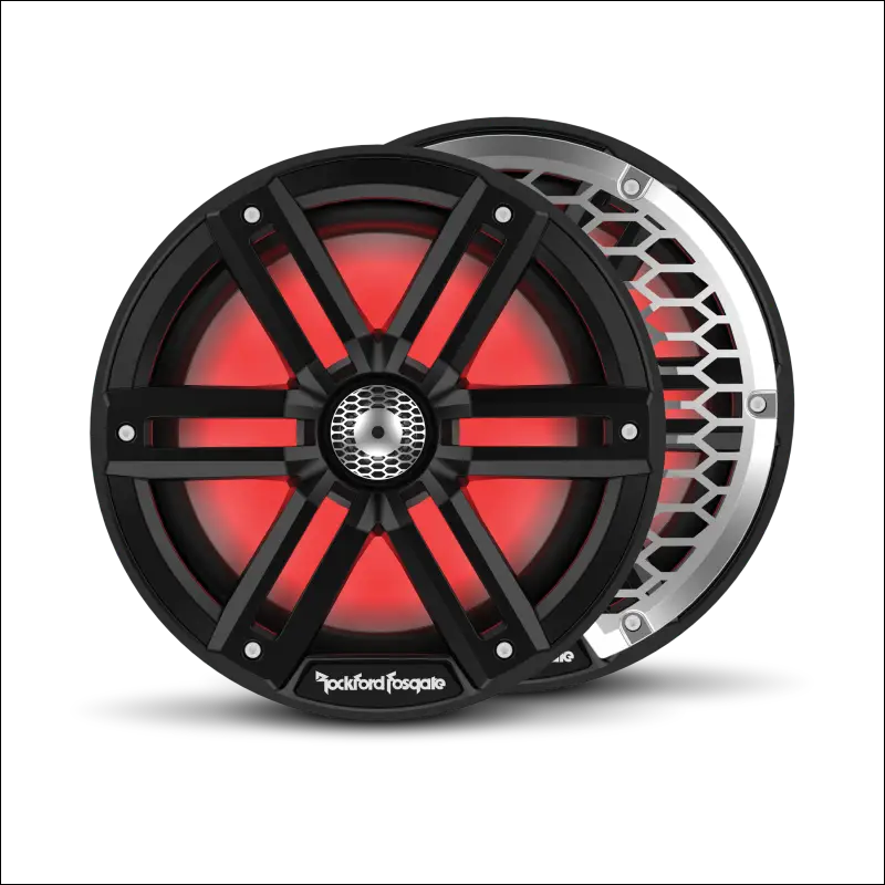 M2 8” Color Optix™ Marine 2-Way Speakers (Black) - Audio