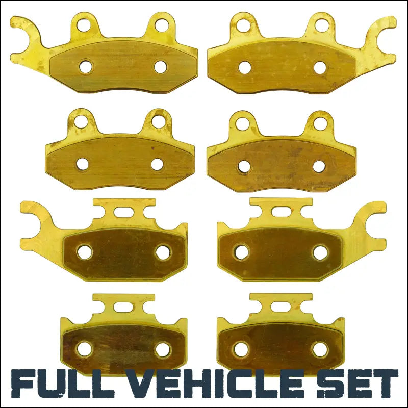 Can-Am Maverick 2013-2018 Brass Brake Pad Set - Full Vehicle - Parts & Accessories