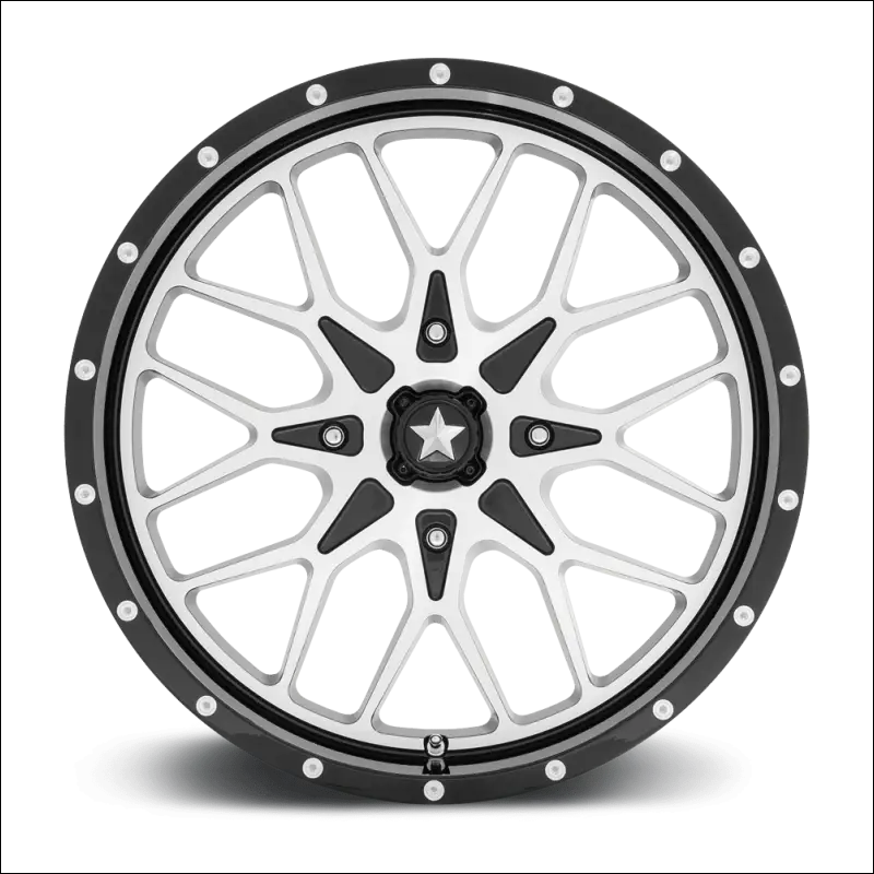 MSA M45 Portal - Gloss Black Machined - 14x7 / 4x156 / + 10mm - Wheels
