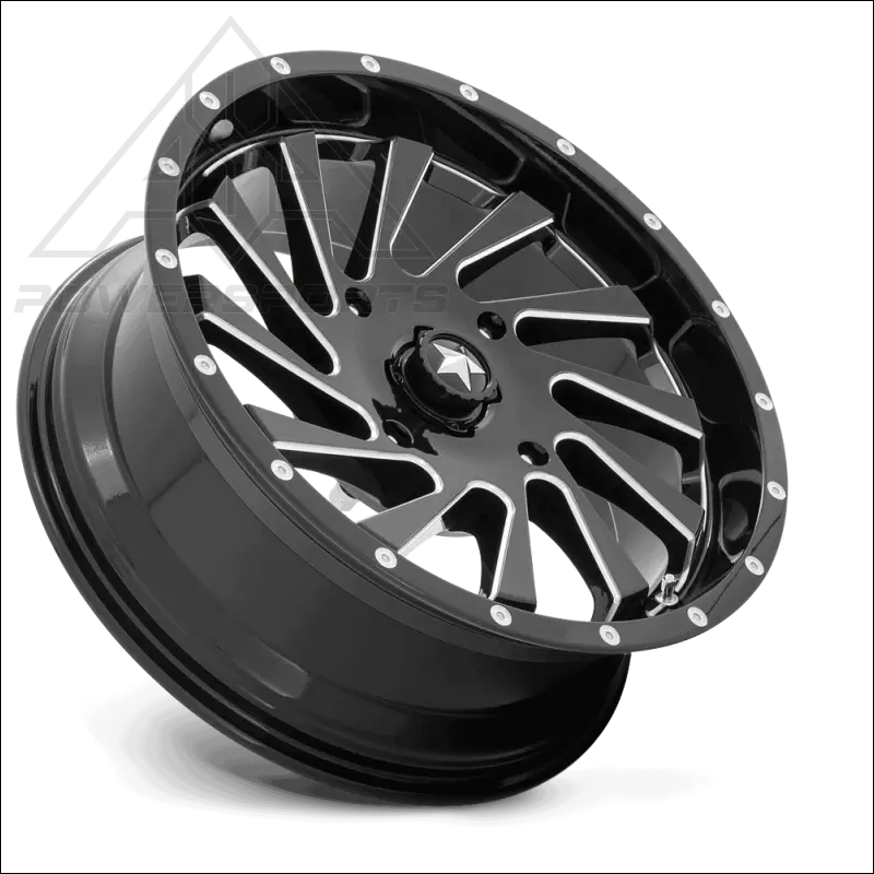 MSA M46 Blade - Gloss Black Milled - Wheels