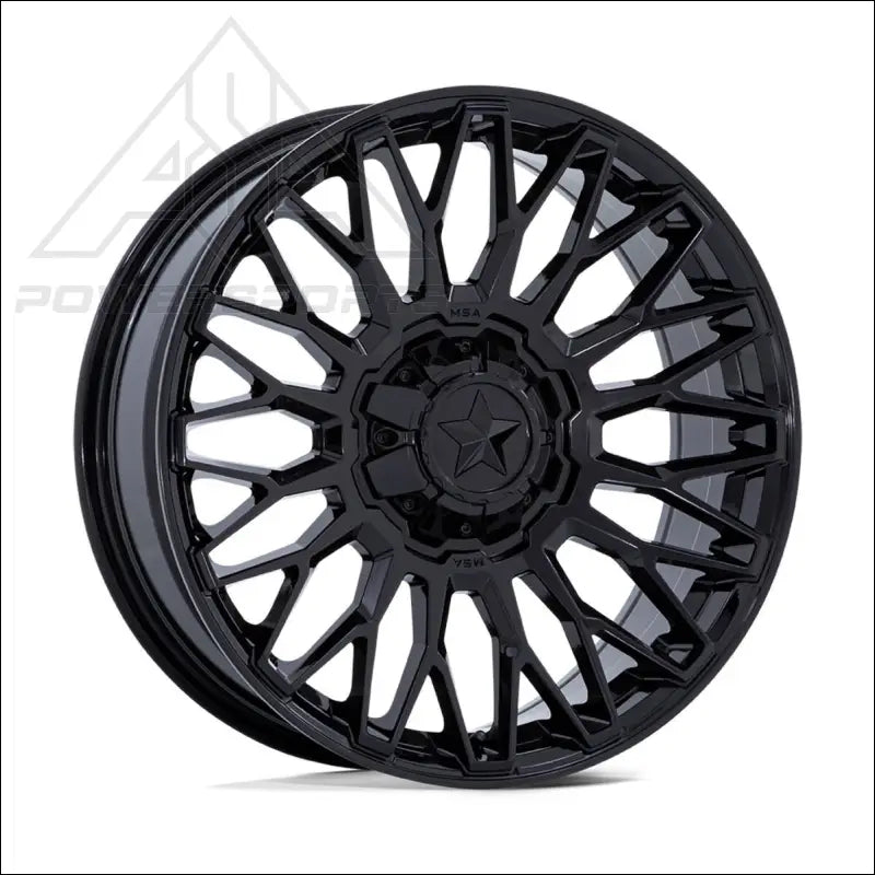 MSA M50 Clubber - Gloss Black - Wheels