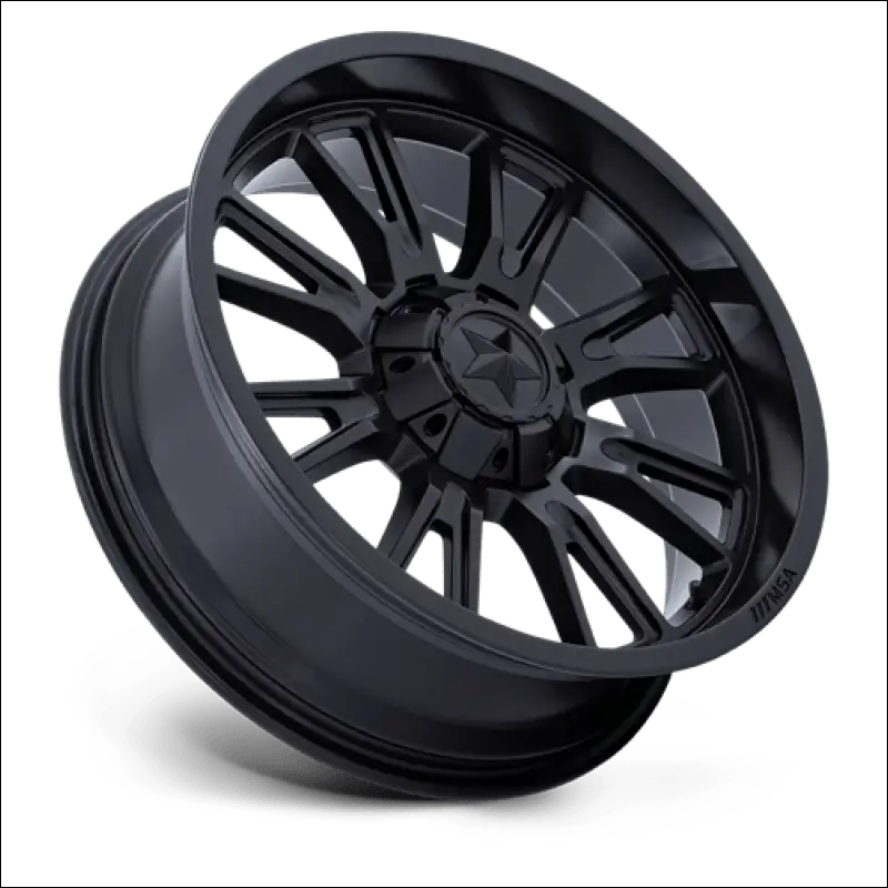 MSA M51 Thunderlips Matte Black UTV Rims - 15x7 / 4x156/4x137 / 10 - Wheels