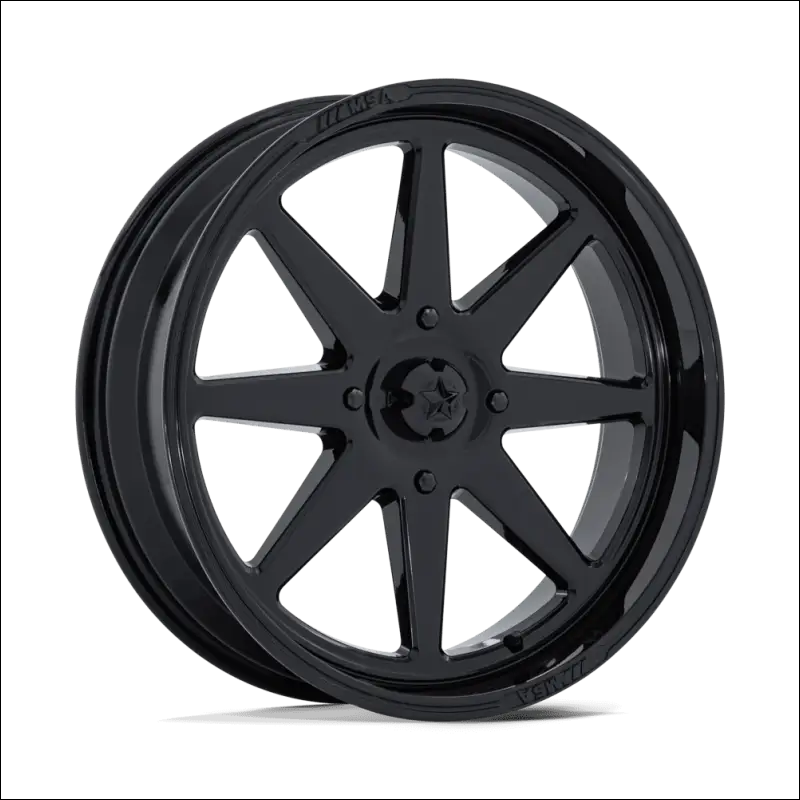 MSA M54 Spark UTV Gloss Black Wheels Cast Aluminum - 14x7 / 4x137 / 10