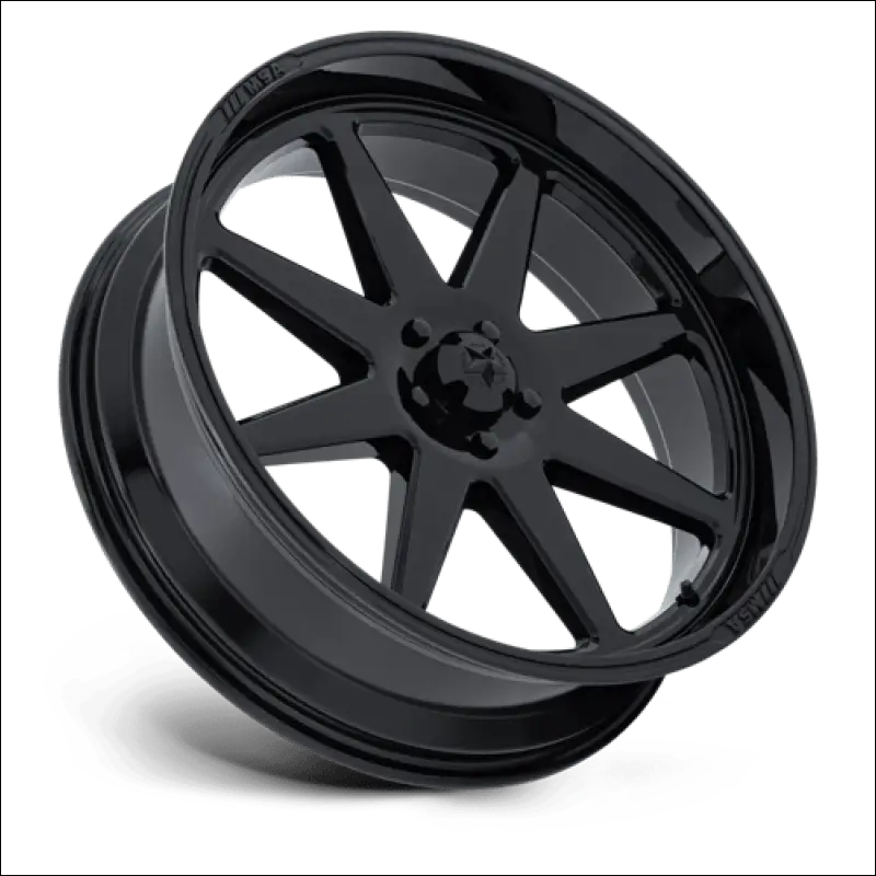 MSA M54 Spark UTV Gloss Black Wheels Cast Aluminum - 15x7 / 6x139.7/6x5.5 / 10