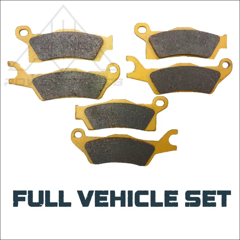 Can-Am Outlander 450/500/570/650/850/1000/HD5/HD7/PRO 2013-2026 Ceramic Brake Pad Set - Vehicle Parts & Accessories
