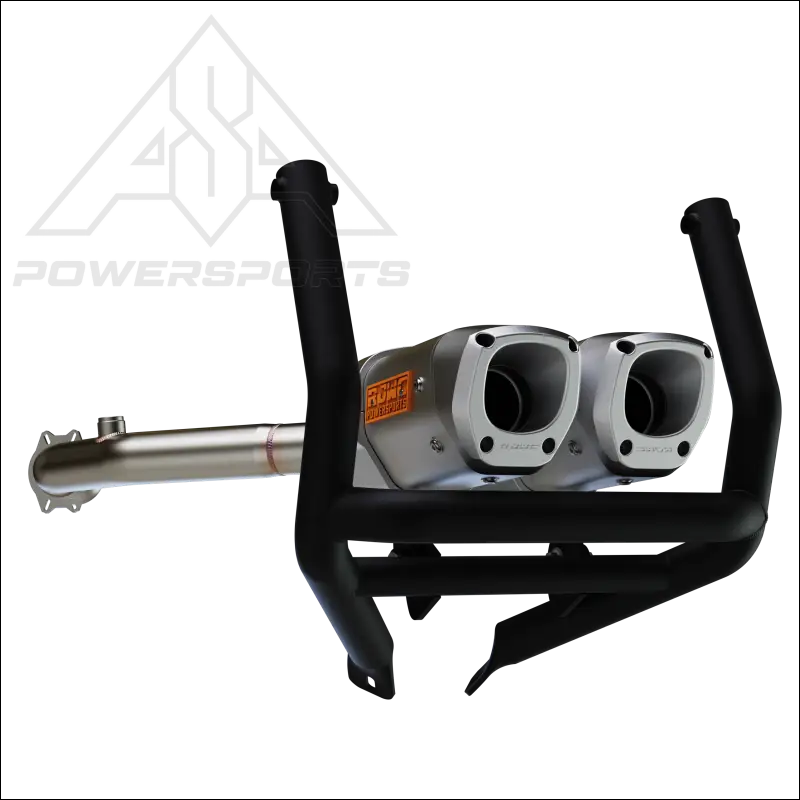 Outlander 500-700 Dual Slipon with Bumper - Exhaust