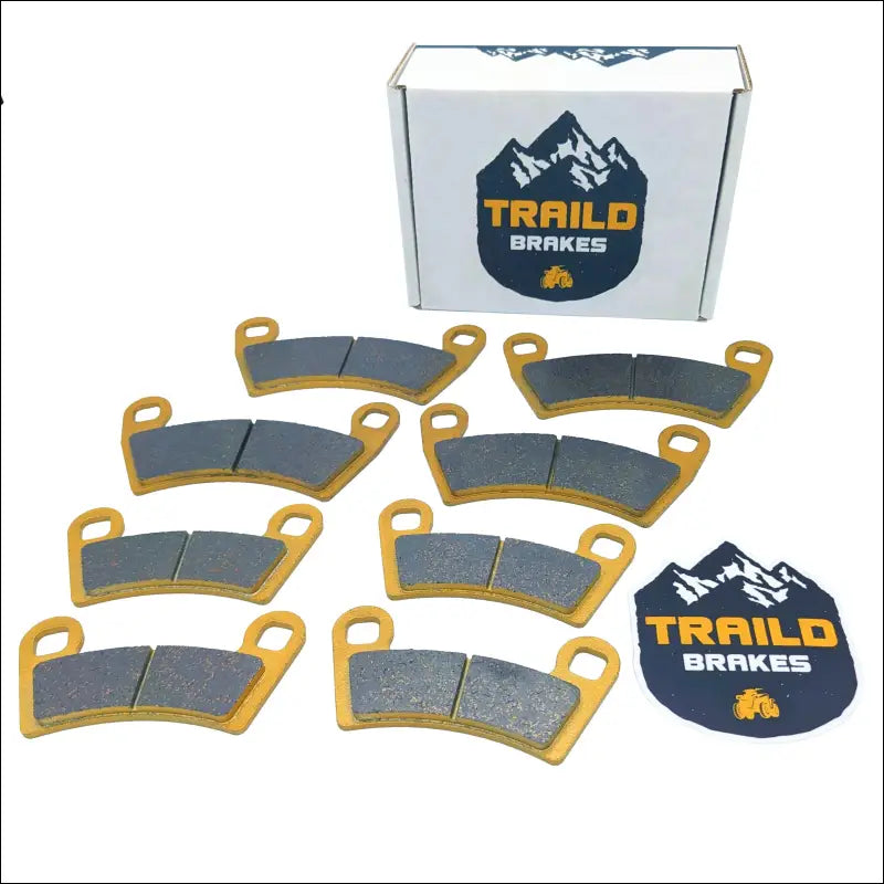 Polaris Ranger 1000/XP 1000/Crew XP SP 570/Kinetic 2018-2026 Ceramic Brake Pad Set - Vehicle Parts & Accessories