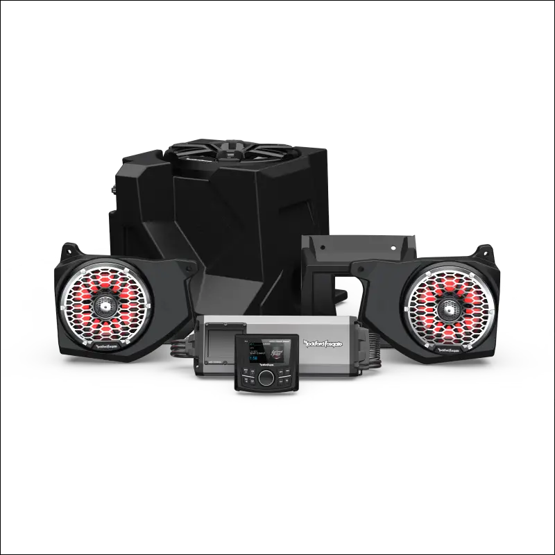 Polaris Ranger Rockford Fosgate All-In-One Dash Audio Kit and Systems - Stage / Stage-5