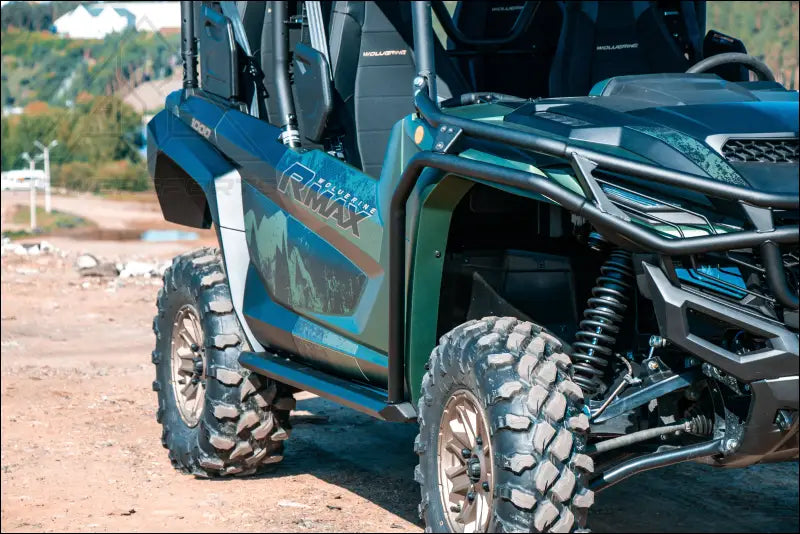 R Max 2-Seater Front Bumper Kit with Fender Guard and Rock Sliders