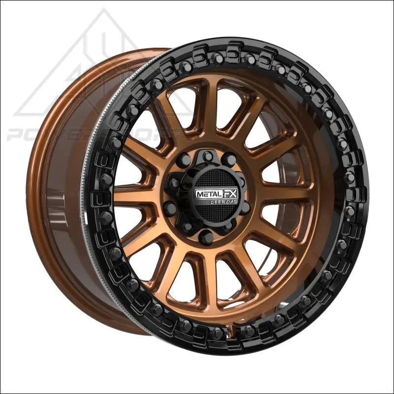 Rampage R Beadlock | Smoked Bronze w/ Gloss Black Ring