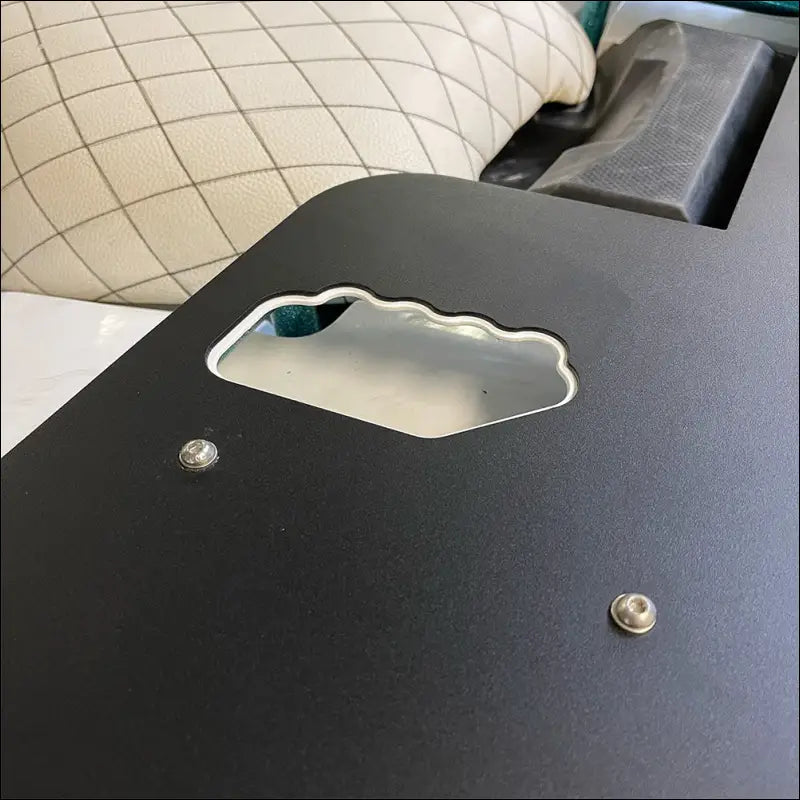 Rear Cooler Rack for 2015-2019 Honda Rubicon - Textured Black / Red