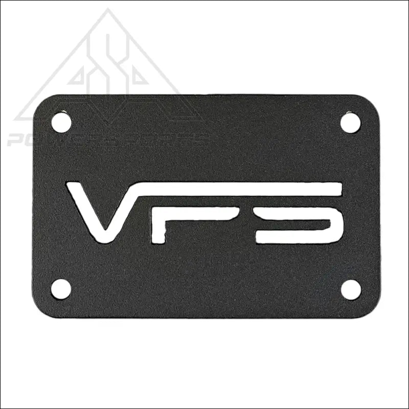 Rear Fender Warning Label Plate for 2014 + Honda Rancher Foreman Rubicon - Accessories