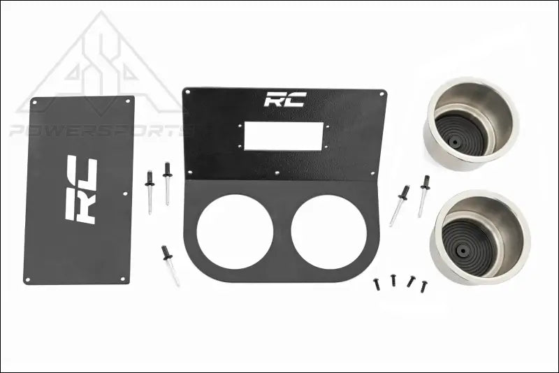 Rough Country 92056 Cup Holder | MLC-8 Mount | Honda Pioneer 1000/Pioneer 1000-5 - Lighting
