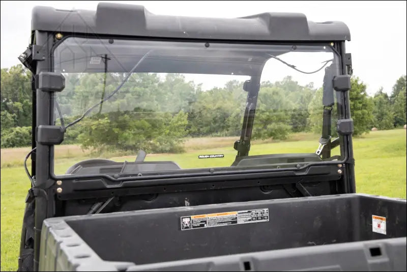Rough Country 98152012 Rear Cab Panel | Scratch Resistant | Mid Size | Polaris Ranger 500/Ranger 800 Mid-Size
