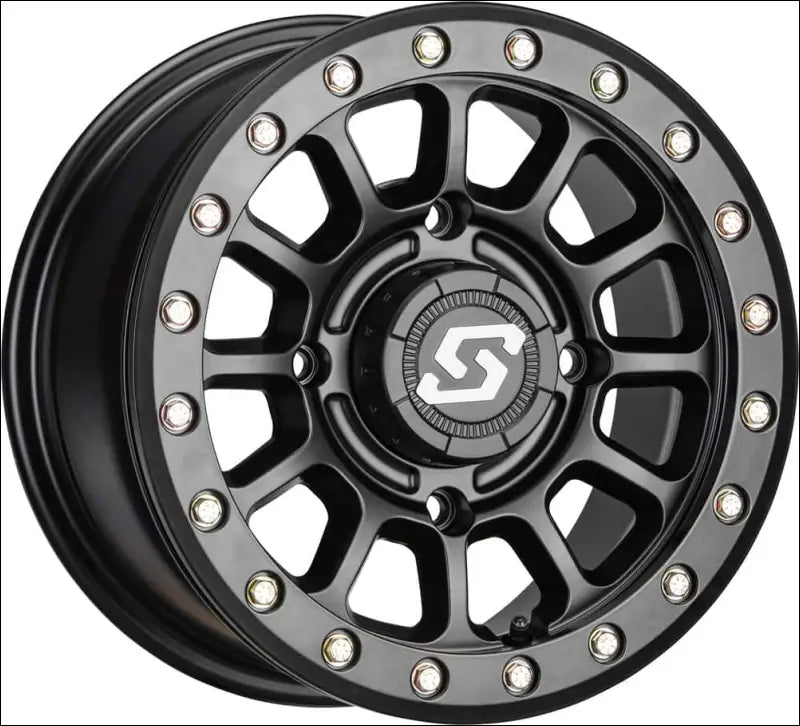 Sedona Sano Beadlock Wheel - Black - 15x7 / 5x4.5 / + 50mm (6 + 1) - Wheels