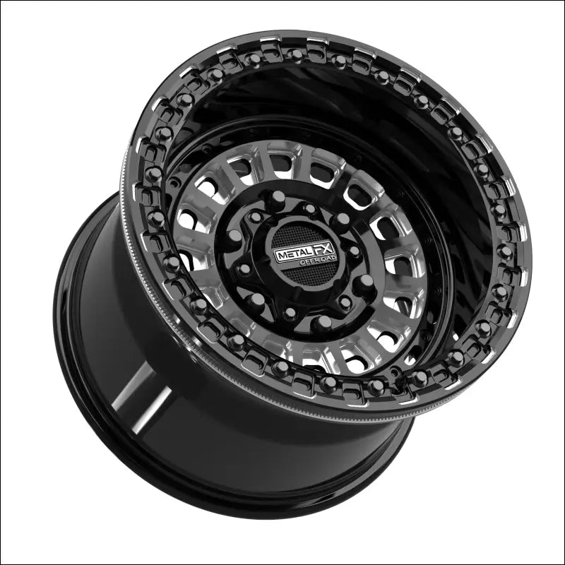 Sicario 6R Beadlock | Gloss Black Contrast Cut - 15x10 | +0mm/5 + 5 | 6x5.5 | 78921 (Maverick R)