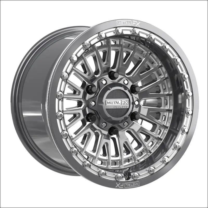 Slayer 6R Beadlock | Gunmetal Contrast Cut - 15x10 | +25mm/6 + 4 | 6x5.5 | 98692 (Maverick R) - Wheels