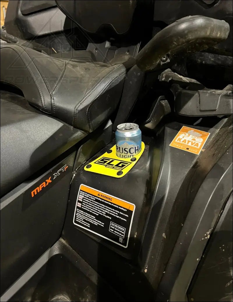 SLG Beverage Holder for CanAm Renegade and Outlander - Exhaust