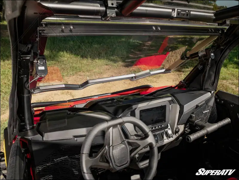 SuperATV 2024 + Polaris RZR XP Maxdrive Power Flip Windshield